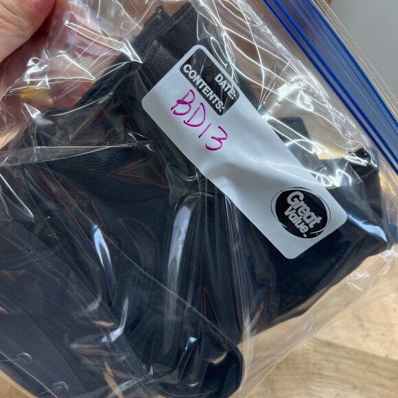 Wilsons Leather Maxima Black Leather Halter Corset Lace-Up Top Size XL - Picture 14 of 14